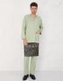 BAJU MELAYU PESAK MEGAT R/FIT (TENDRIL GREEN)